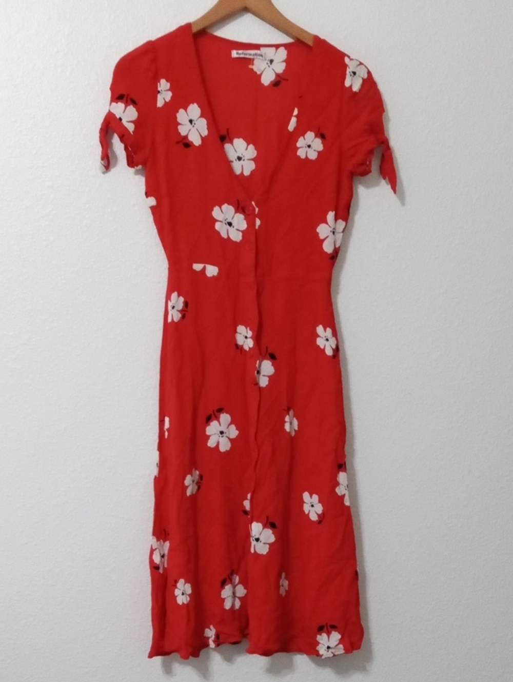 Reformation Floral Dress